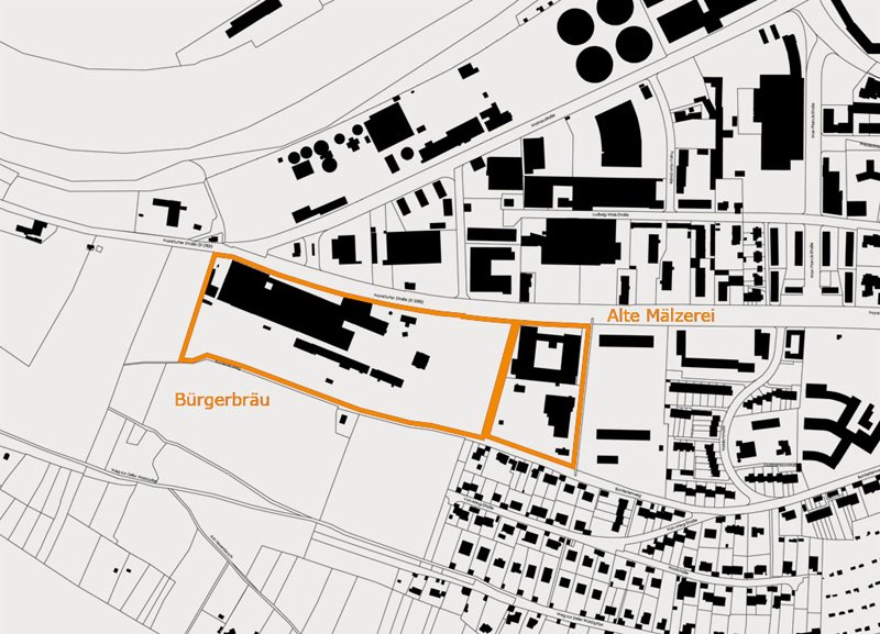 Lageplan Workshop Würzburg