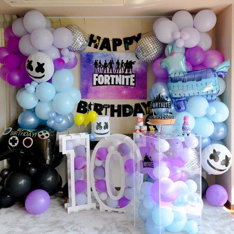 Fortnite 10th Birthday Party フォートナイトテーマのバースデー リトルレモネード キッズパーティープランナー