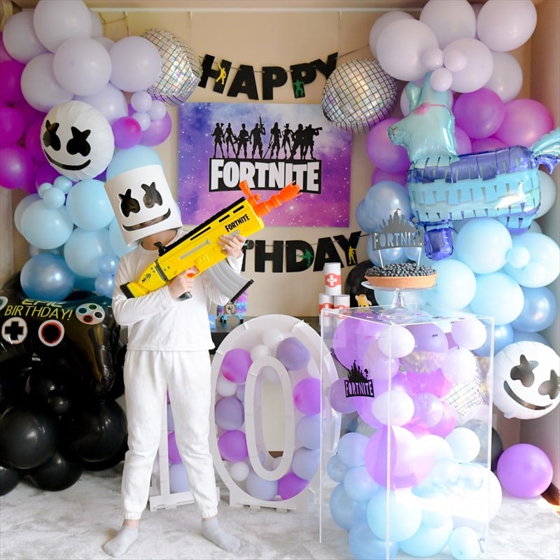 Fortnite 10th Birthday Party フォートナイトテーマのバースデー リトルレモネード キッズパーティープランナー Fortnite 10th Birthday Party フォートナイトテーマのバースデー リトルレモネード キッズパーティープランナー