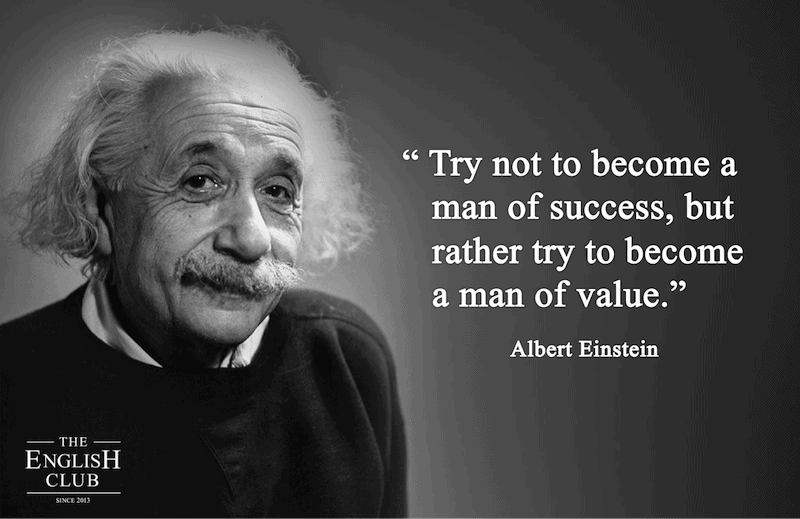 英語の名言:Albert Einstein