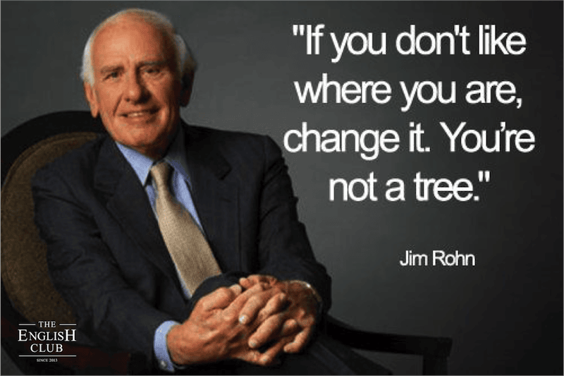 英語の名言:Jim Rohn