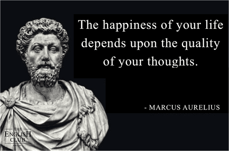 英語の名言:Marcus Aurelius