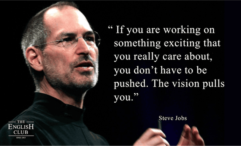 英語の名言:Steve Jobs