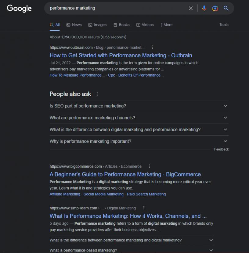 Finding keywords