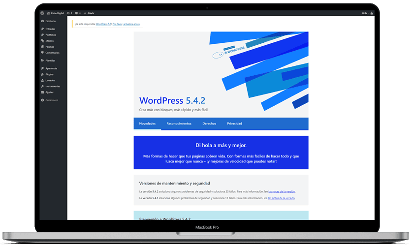 Mantenimiento Wordpress Mantenimiento Wordpress Actualiza WordPress