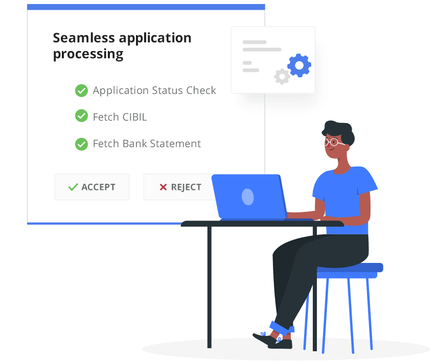 lending CRM - seamless application processing