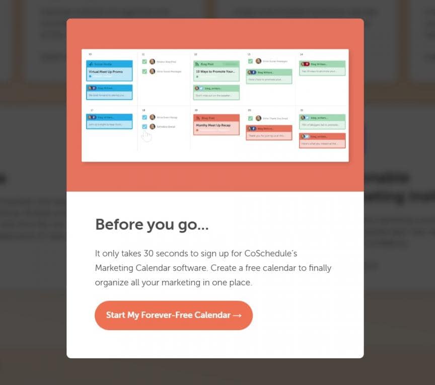 7 - popups Co-Schedule