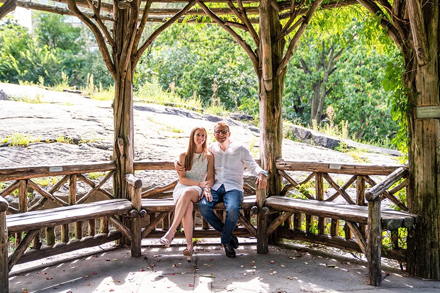 Intimate Wedding at Dene Summerhouse Intimate Wedding in Central Park