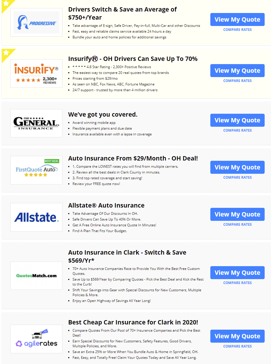 auto insurance quotes - find leads
