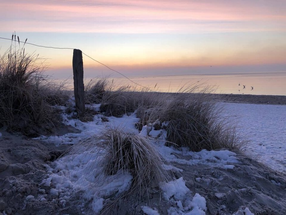 Sonnenaufgang an der Ostsee - Morgenröte