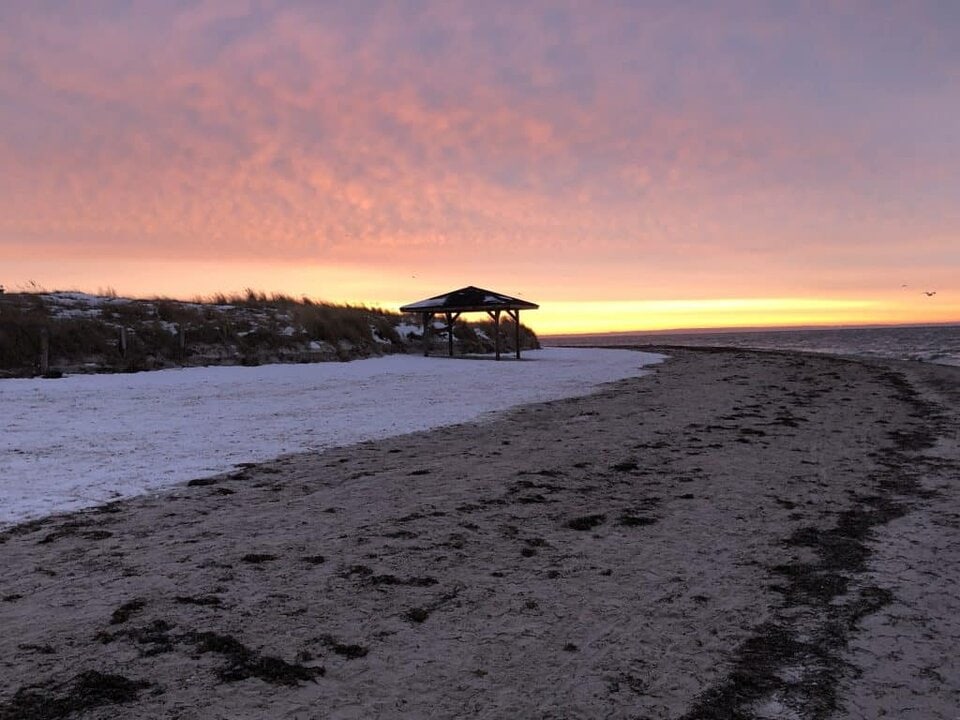 Sonnenaufgang an der Ostsee - Pelzerhaken