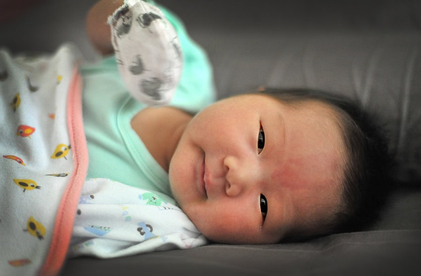 Infant photography