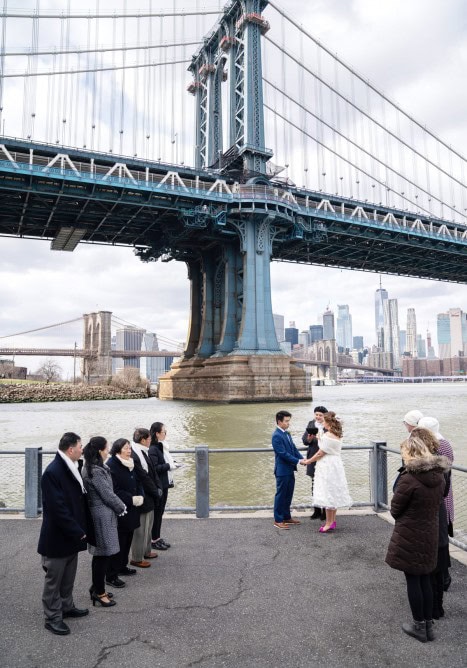 Photo 4 Cathy and Alan Dumbo Brooklyn Wedding in New York City