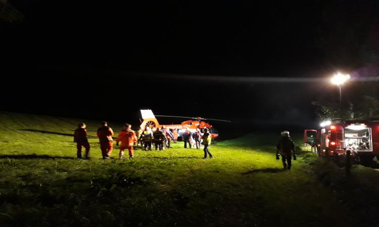 Personenrettung aus Tiefe