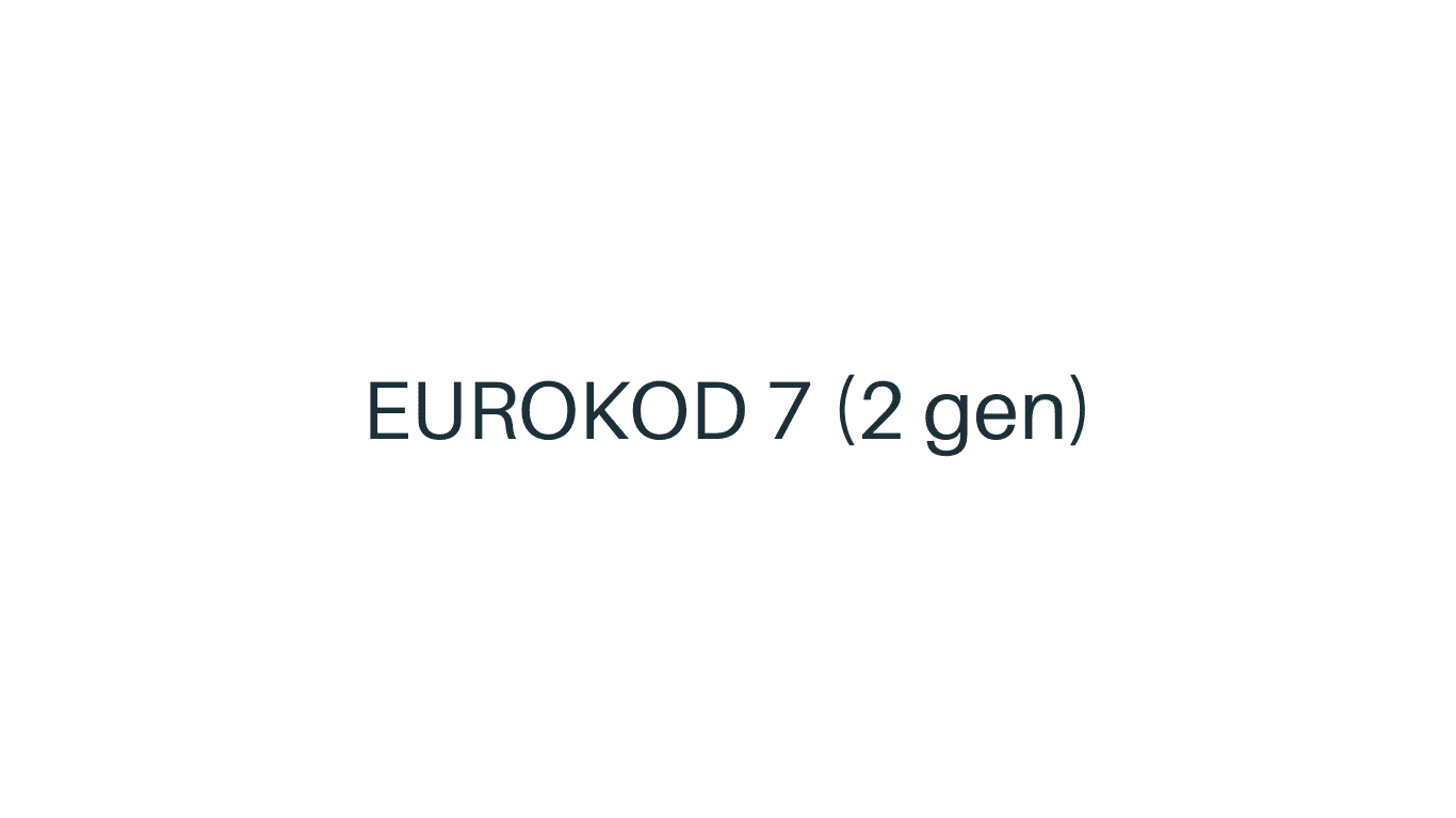 Eurokod 7 - druga generacja eurokodów - Rewolucja?