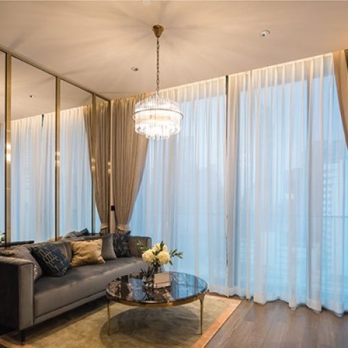 ม่านจีบ (Pleated Curtains)