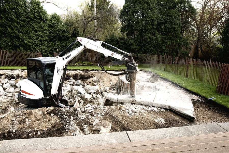 Mack Land LLC - Deerfield, Illinois Pool Removal