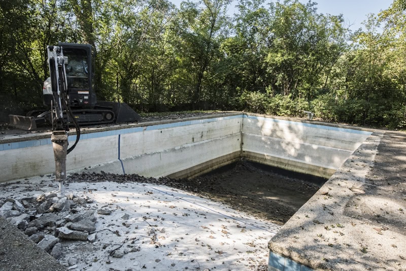 Mack Land LLC - Highland Park, IL Concrete Pool Removal