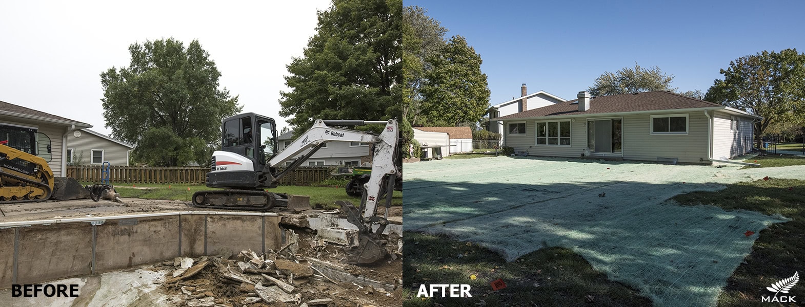 Mack Land LLC - Schaumburg, IL Pool Removal