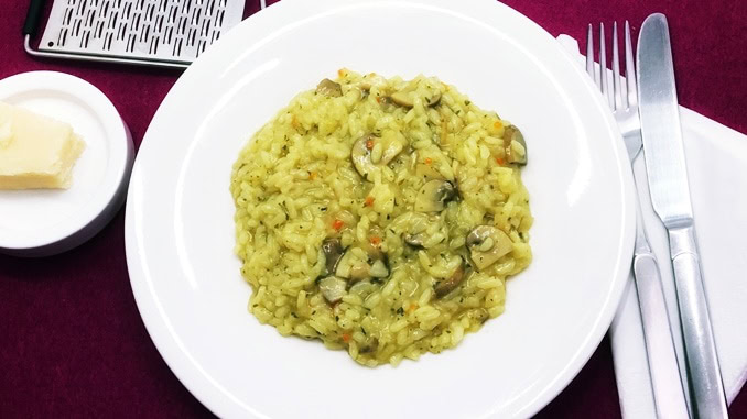Risotto mit Champignons