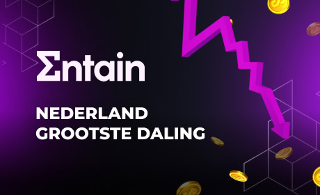Entain rapporteert een marktdaling van 13% in Nederland