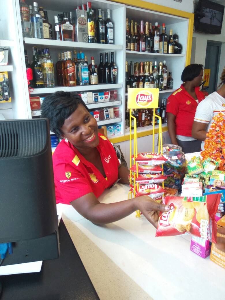 
 Mise en avant des chips Lay's dans les points de vente										