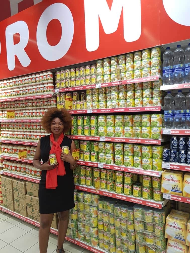 
 TG Talpe et Bonduelle chez Carrefour en Côte d'Ivoire										