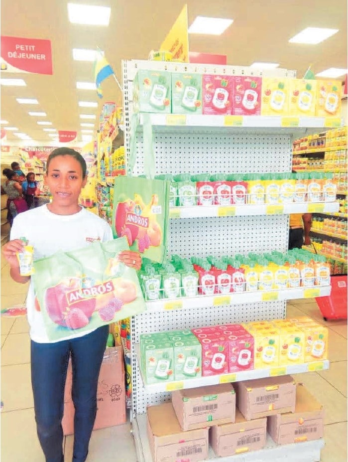 
 Opération TG et goodies Andros au Gabon										