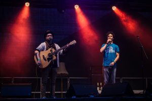 Das Niveau live auf der Bühne