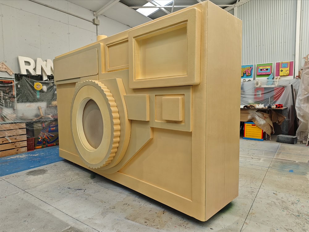 Instalación escultórica interactiva para Magnum Photos — Premio Princesa de Asturias 2024 Es-Tallado