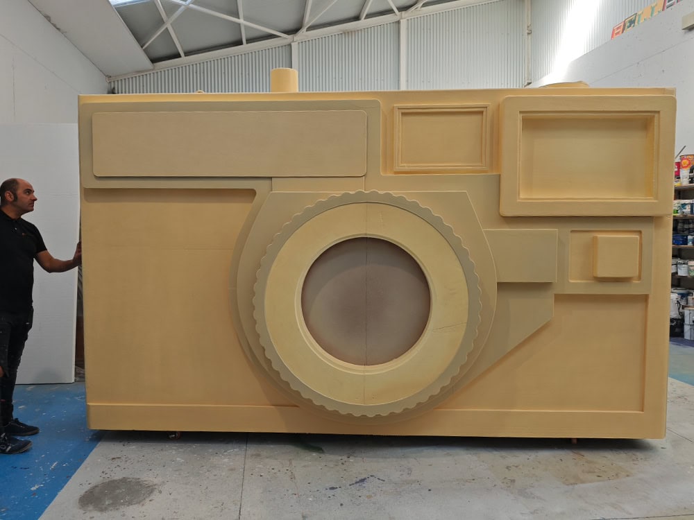Instalación escultórica interactiva para Magnum Photos — Premio Princesa de Asturias 2024 Es-Tallado