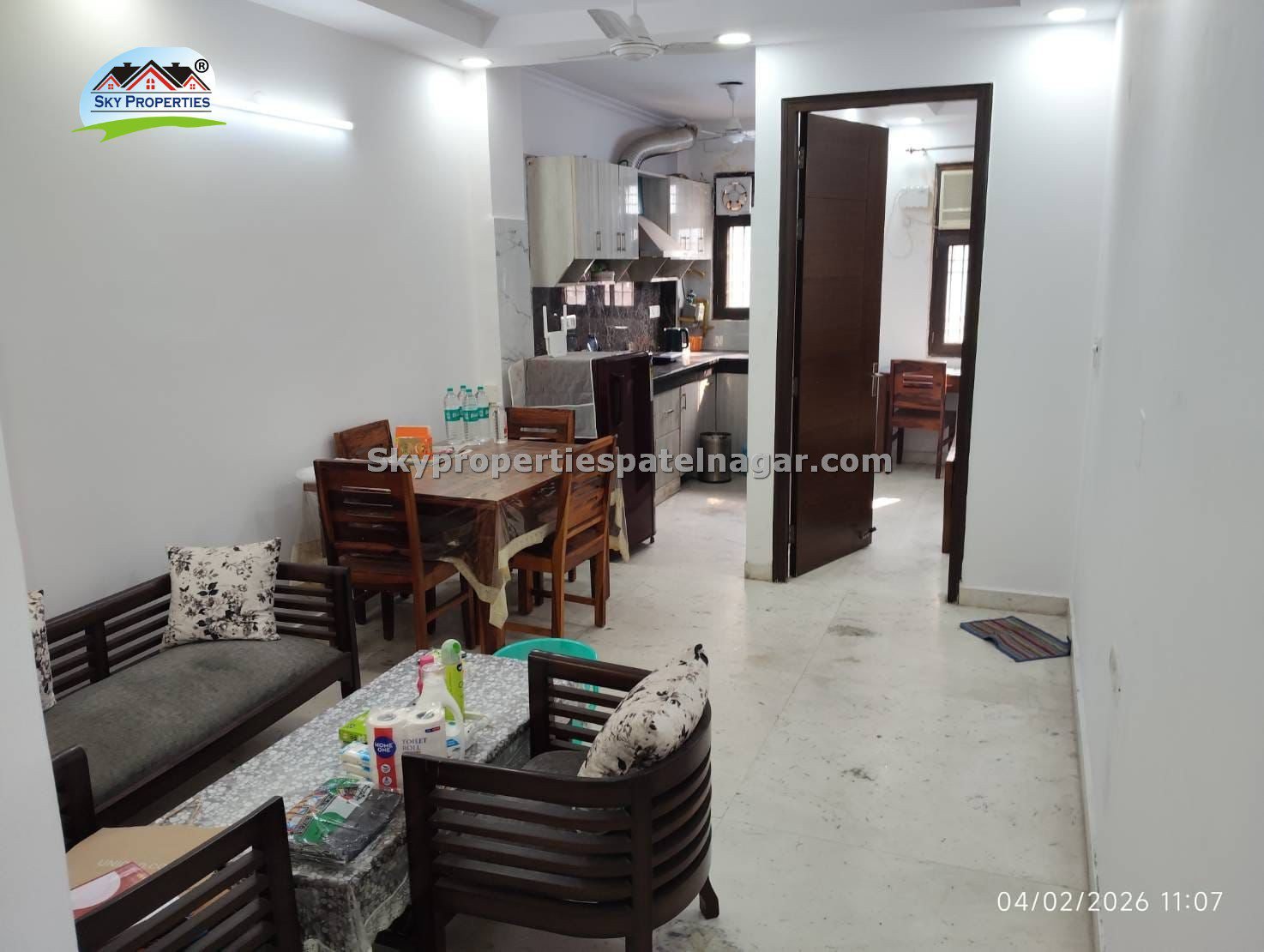 Fully Furnished 1BHK in Patel Nagar