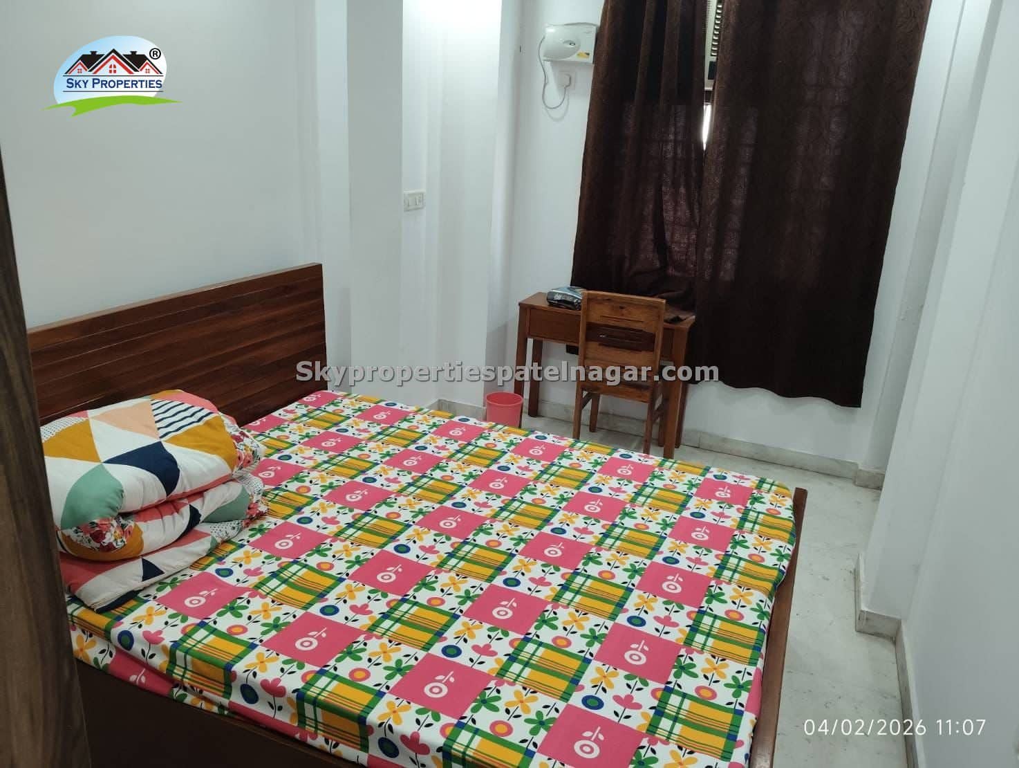 Fully Furnished 1BHK in Patel Nagar
