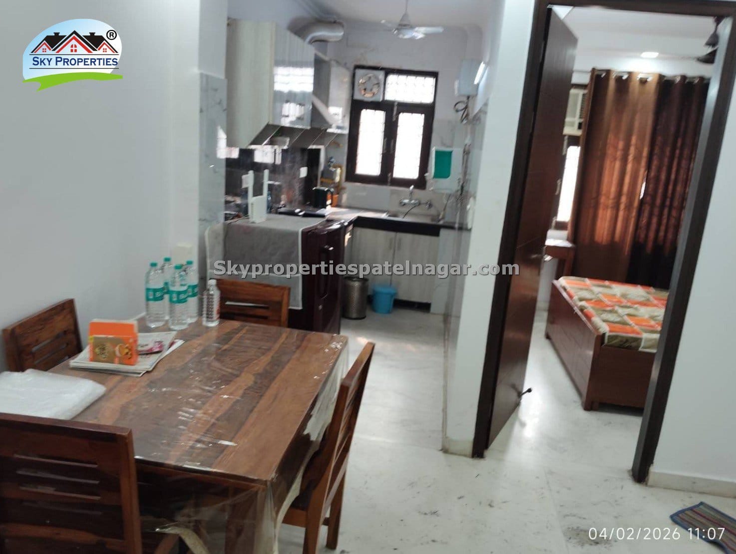 Fully Furnished 1BHK in Patel Nagar
