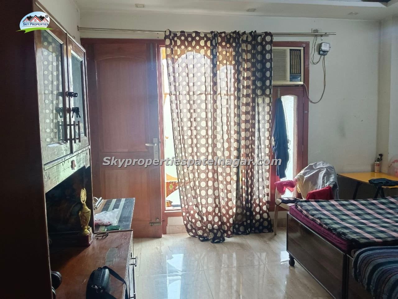 1 BHK Flat for Rent in Patel Nagar