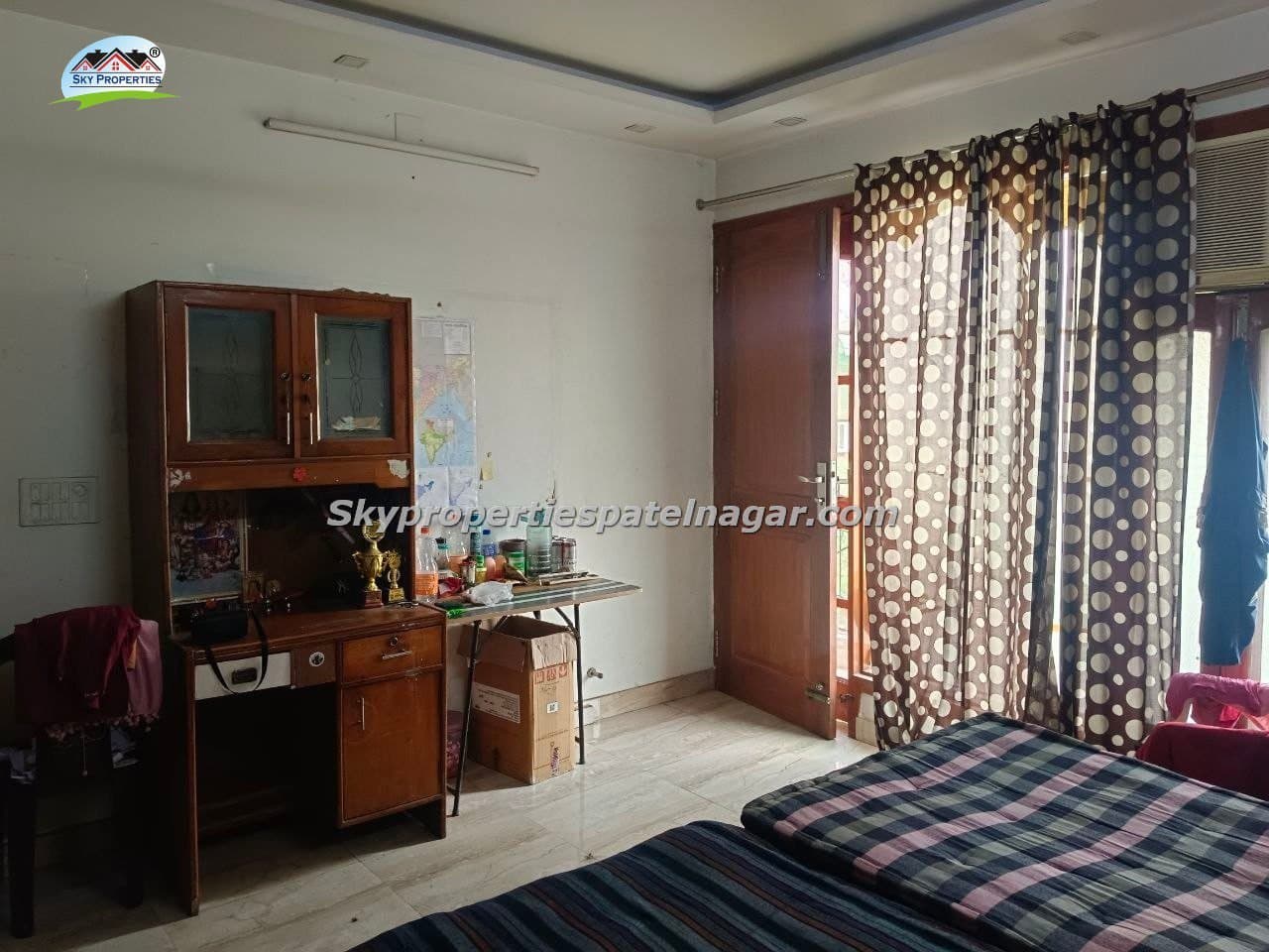1 BHK Flat for Rent in Patel Nagar