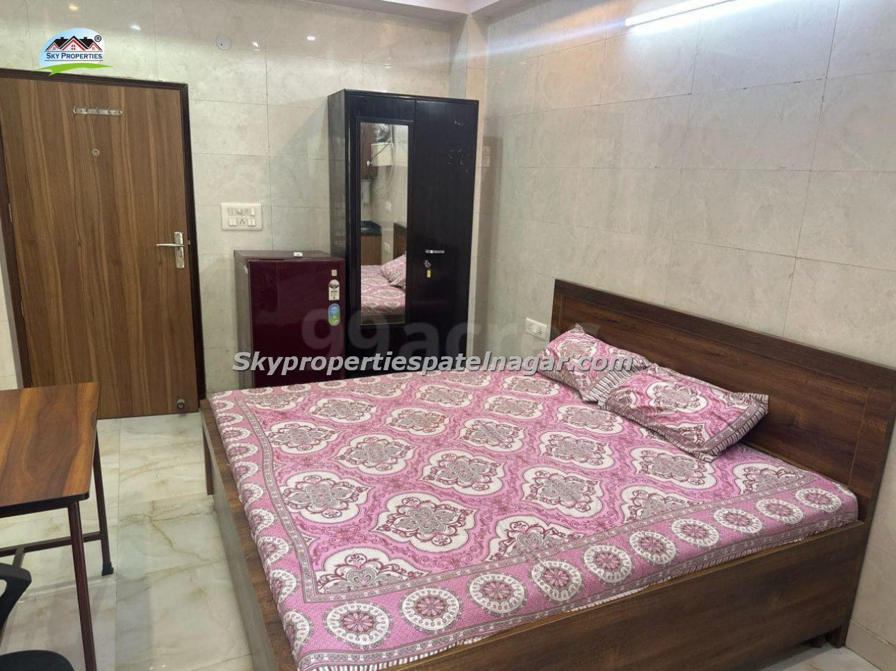 1RK Flat for Students in Patel Nagar Near IAS Coaching