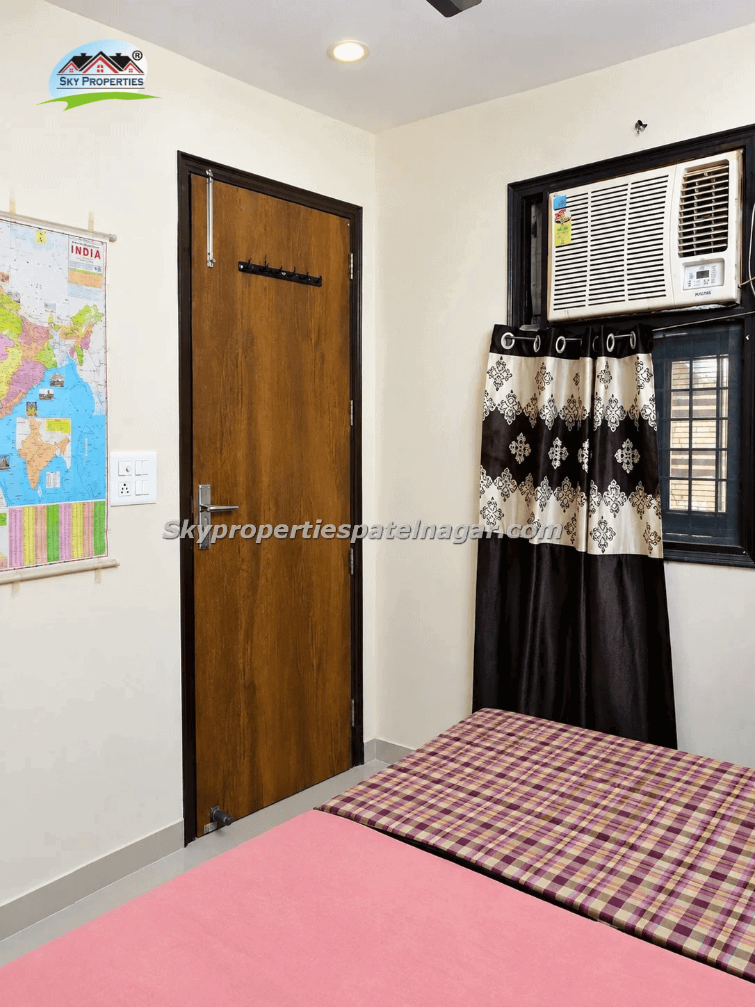 Availble Patel Nagar PG – Double Sharing Room for 2 People
