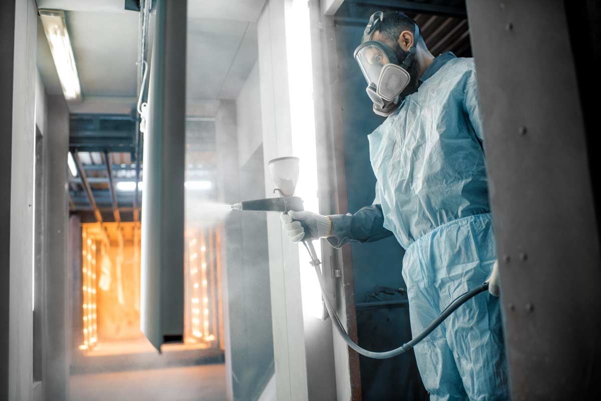 finish-power-coating-spike-electric Finish and Powder Coating