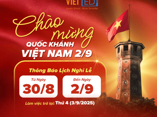 THÔNG BÁO NGHỈ LỄ QUỐC KHÁNH 02/09