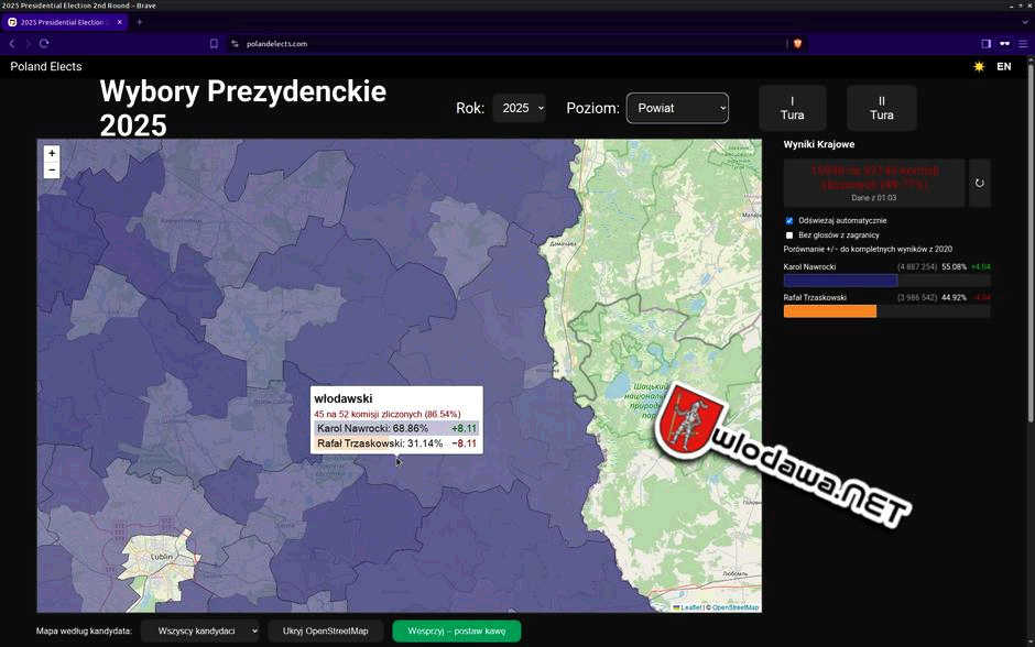  Powiat: Oni to rachowali wybory Prezydenta RP 2025 /wideo/  Wydarzenia z miasta Włodawy powiat włodawskiego i gminy Włodawa oraz  Polesie Zachodnie na Sygnale i 24 na dobę