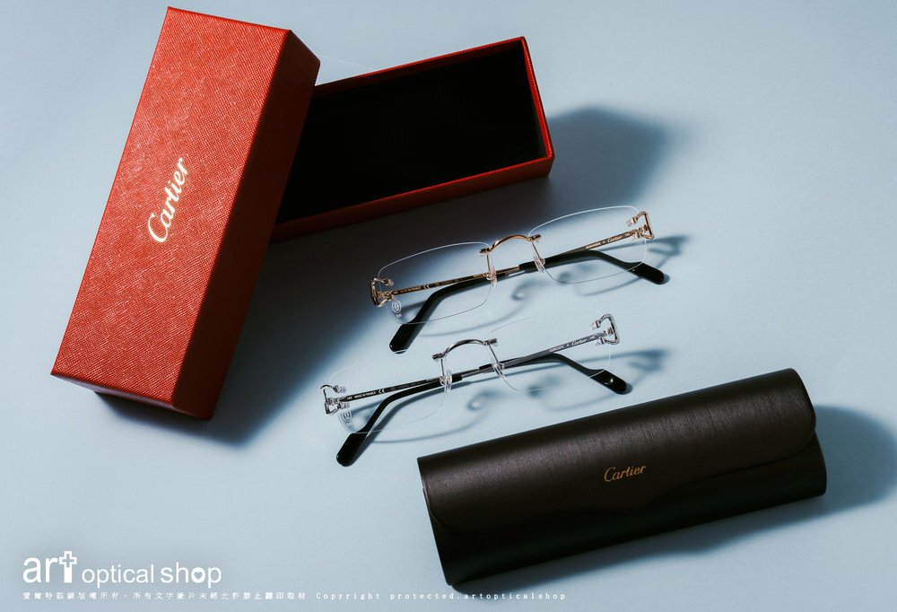 Cartier CT03440 精雕無框光學鏡框