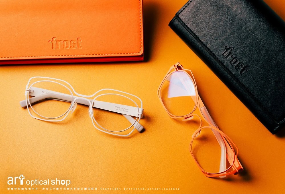 frost FLUMY/JAANU 框中框造型藝術光學鏡框