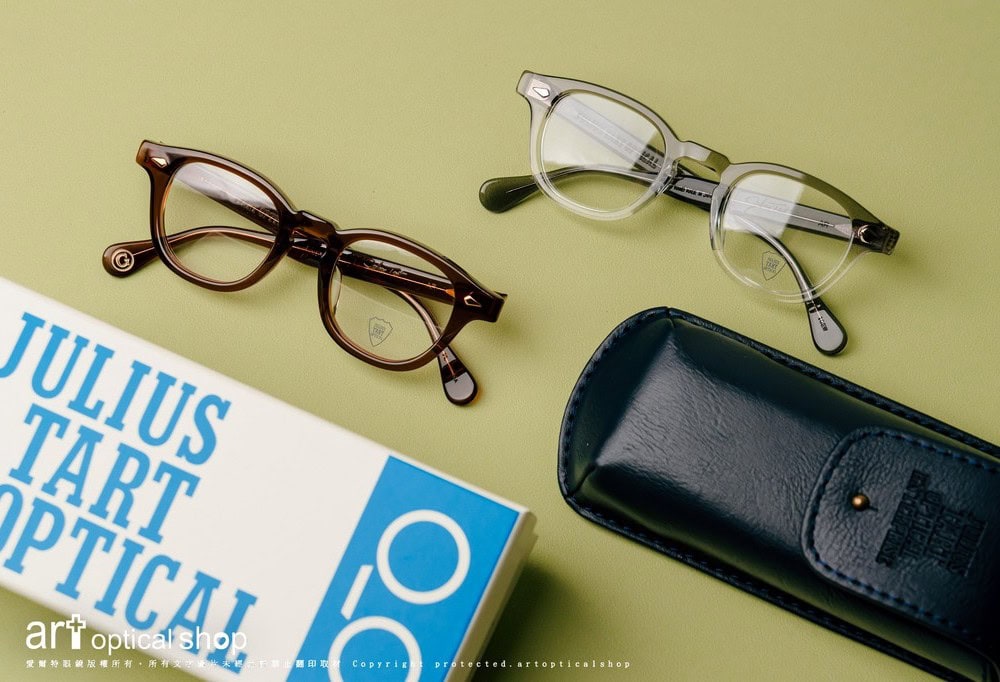 JULIUS TART OPTICAL PL-102W/PL-002CA 經典70年代復刻板料鏡框