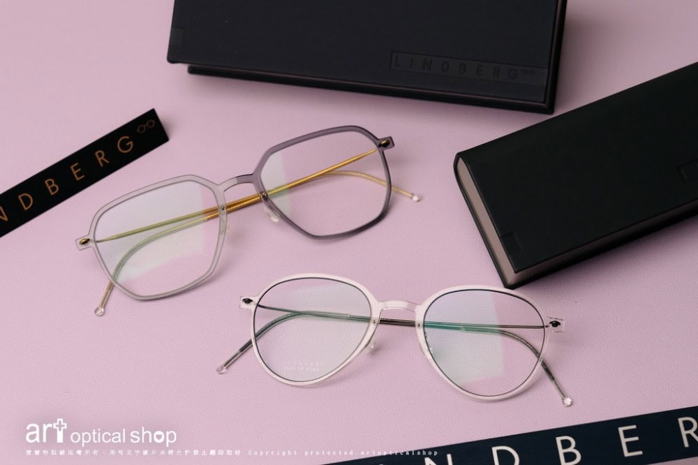 Lindberg n.o.w. titanium 6643/6642 超輕量複合材質光學鏡框