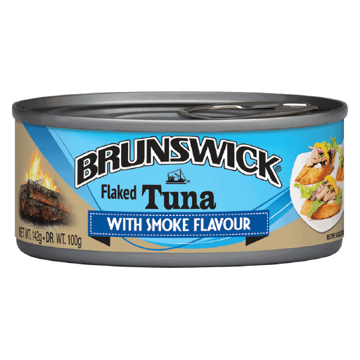 Brunswick<sup>®</sup> Flaked Tuna with Smoke Flavour – 142g
