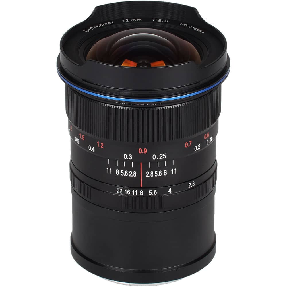 meilleur objectif Canon R5 Laowa 12mm f/2.8 Zero-D