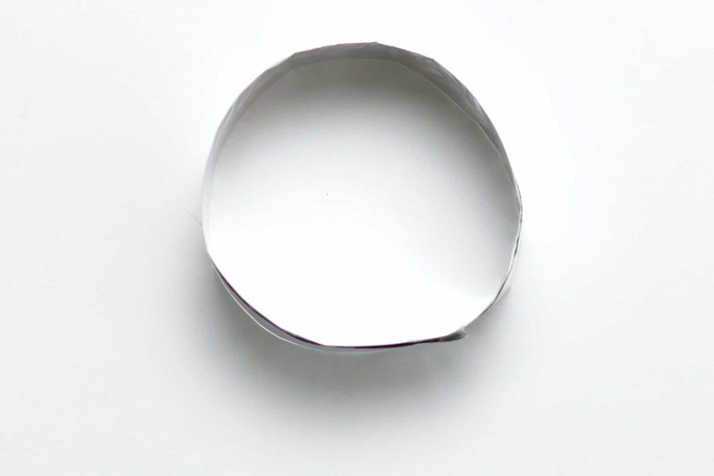 Finished DIY egg ring