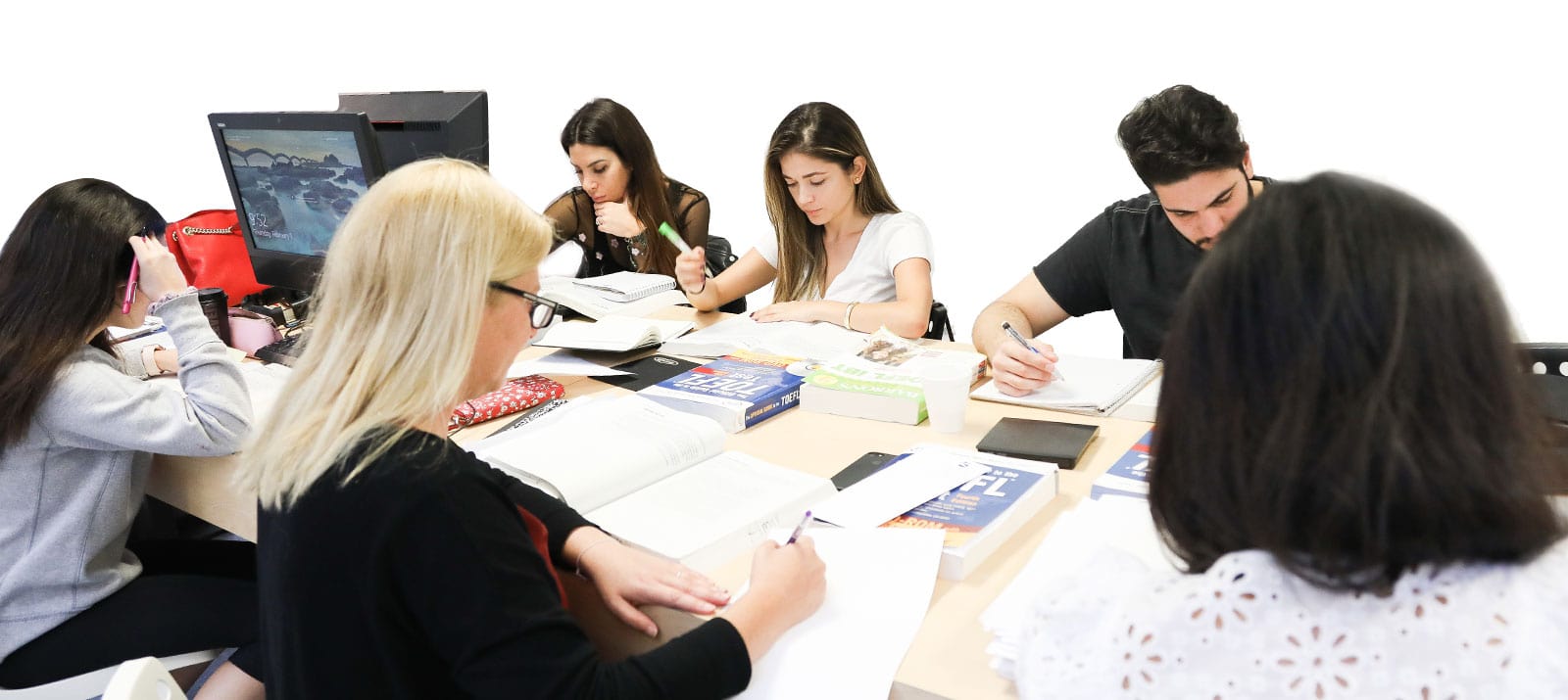 Students in Test Preparation Courses