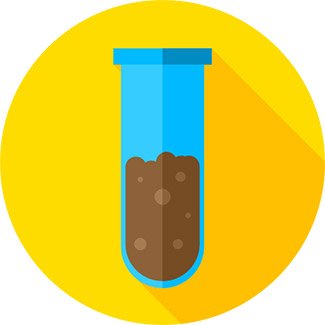 soil test tube